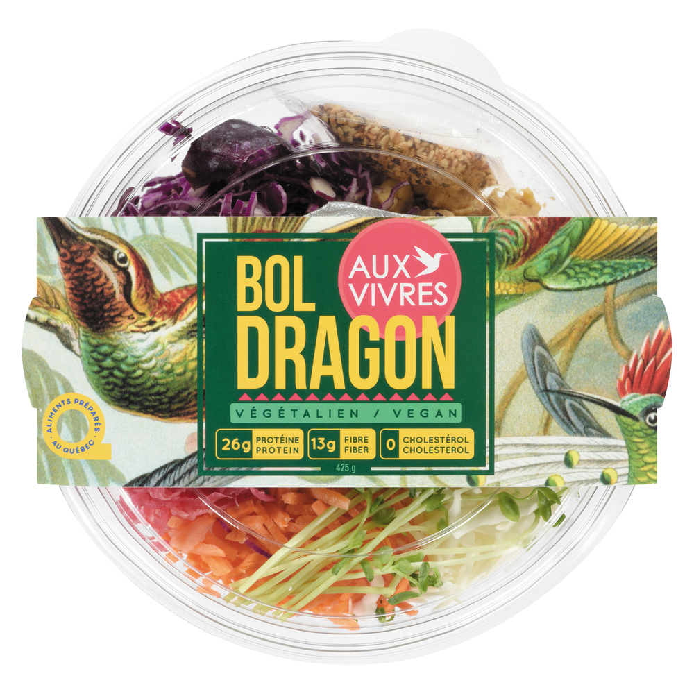 Dragon Tempeh Bowl Salad