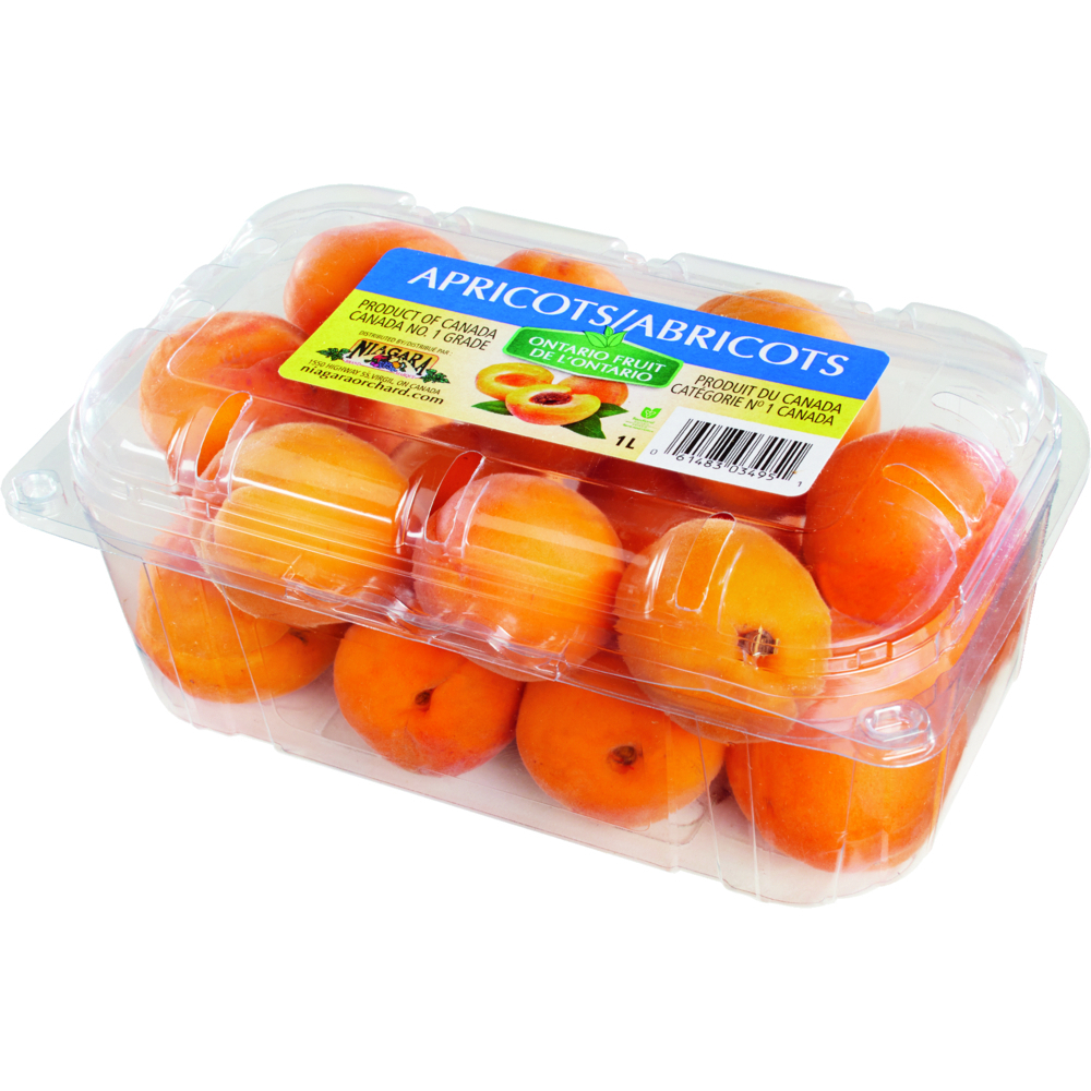 Clamshell Apricots