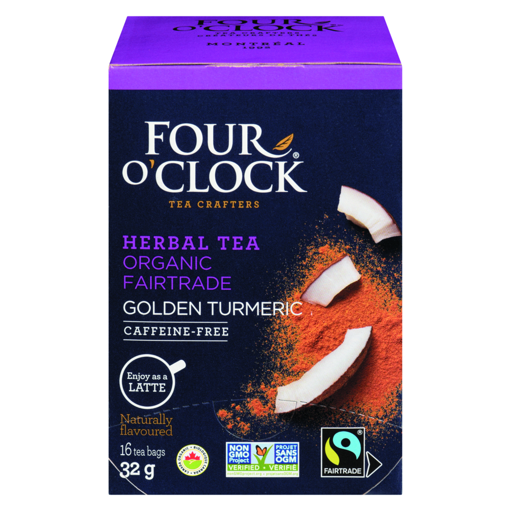 golden turmeric herb fairtrade organic Tea