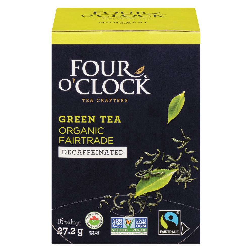 Decaffeinated - Organic Green Tea