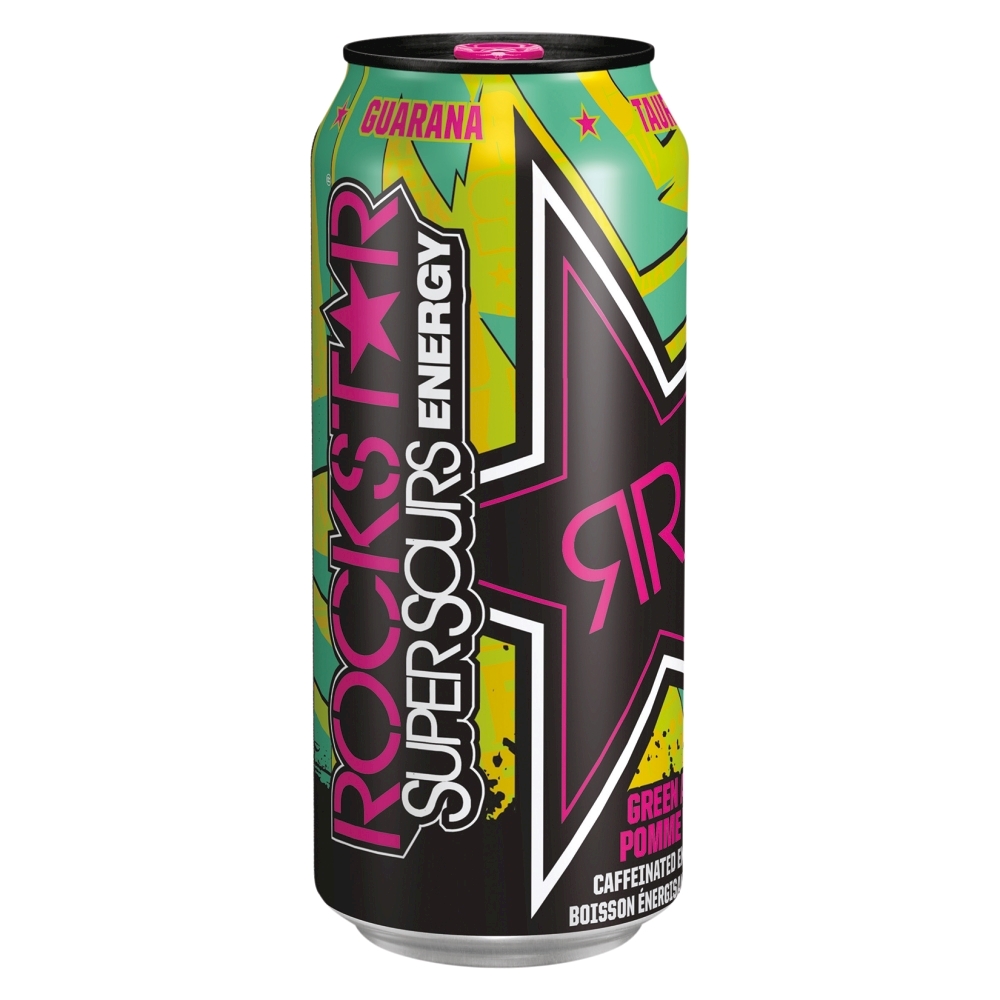 Super Sours Green Apple Energy Drink