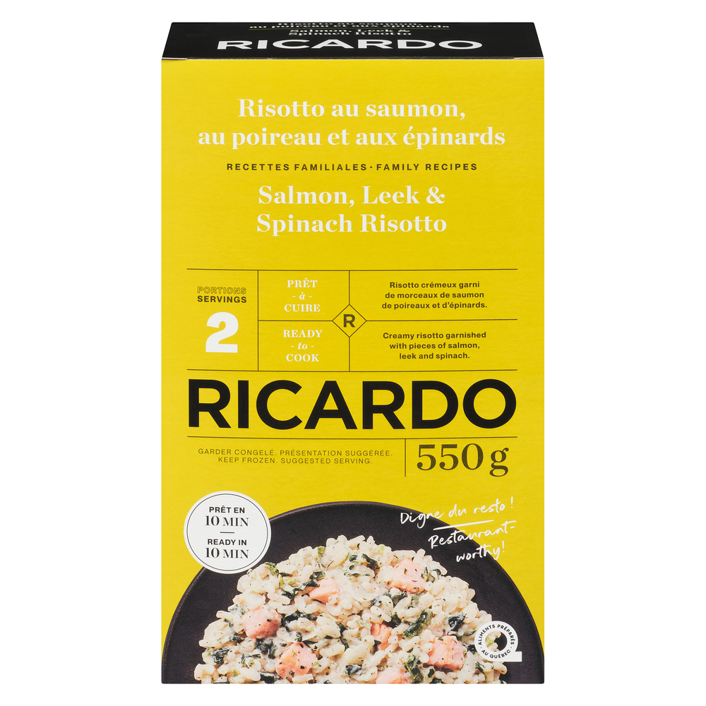 Risotto Salmon Leek