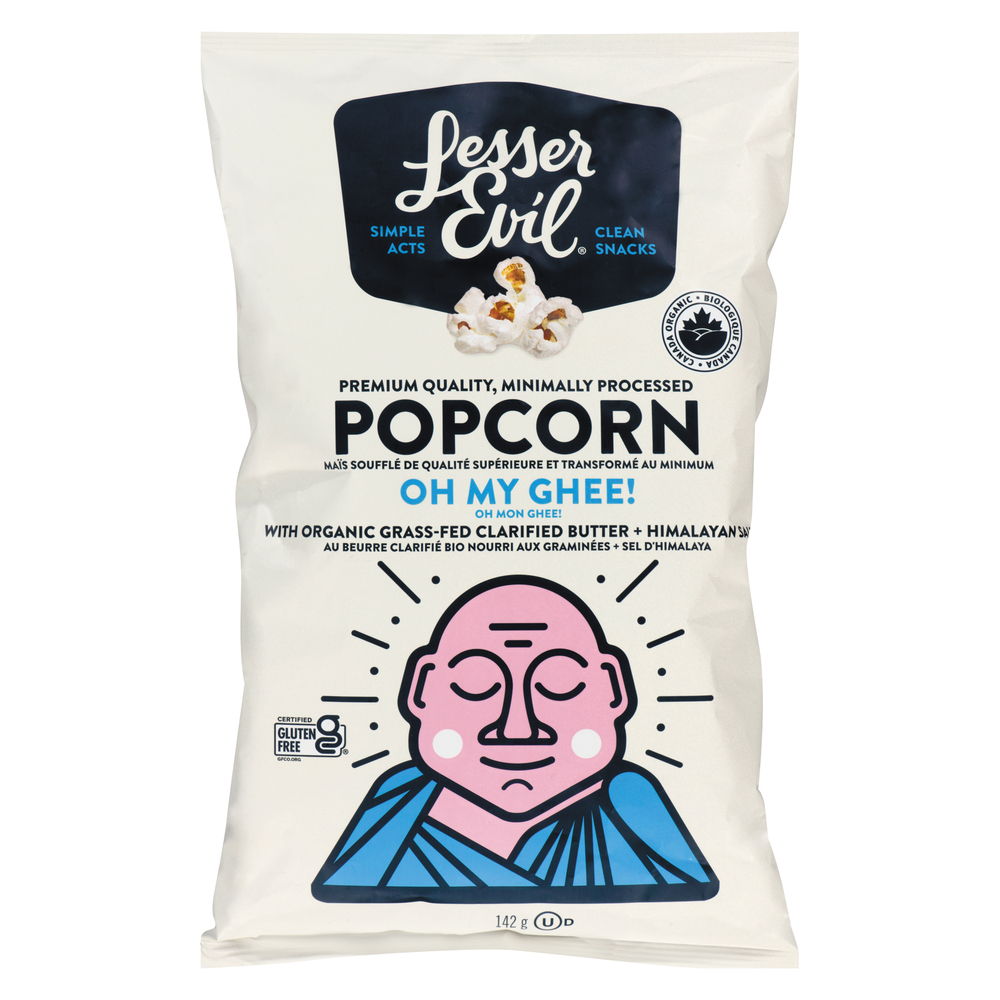 Oh My Ghee! Organic Popcorn