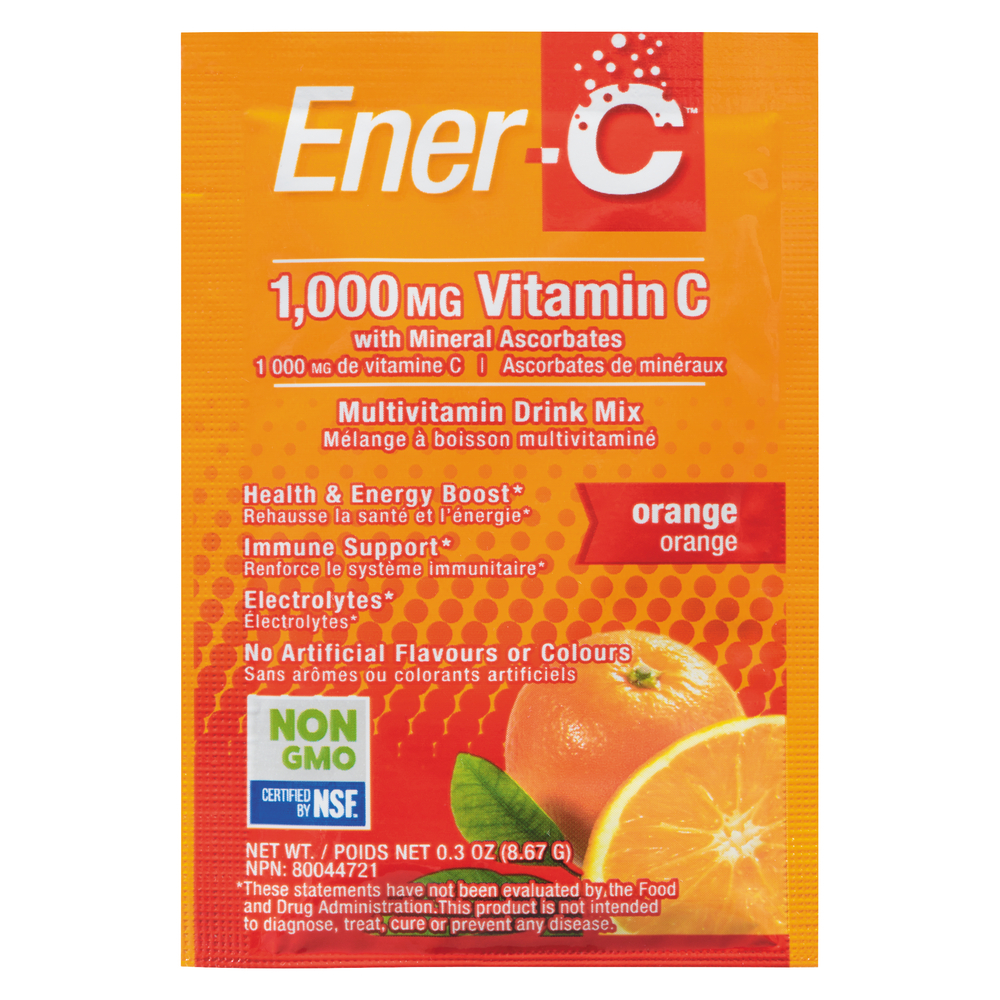 orange to dilute Effervescent vitamin drink