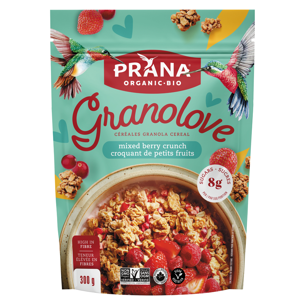 granolove mixed berry Granola