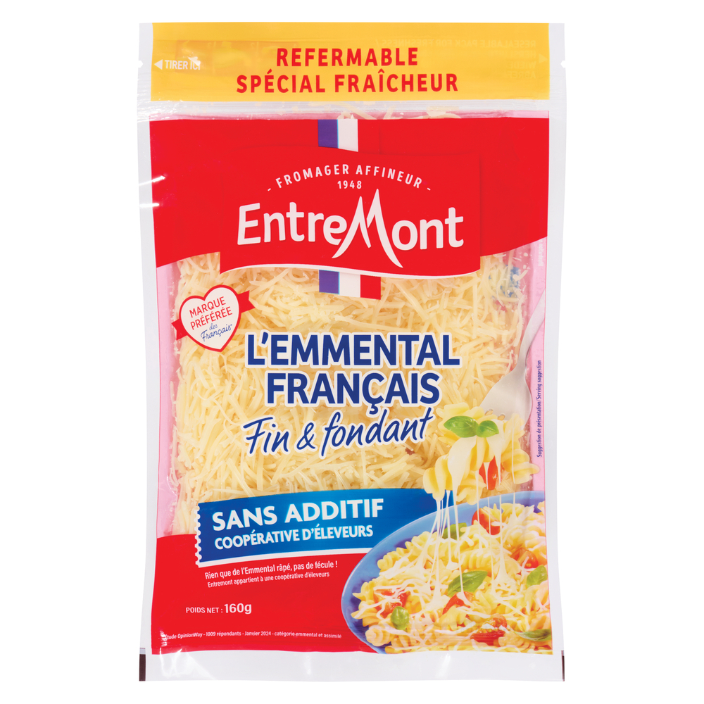 Emmental Shredded Cheese