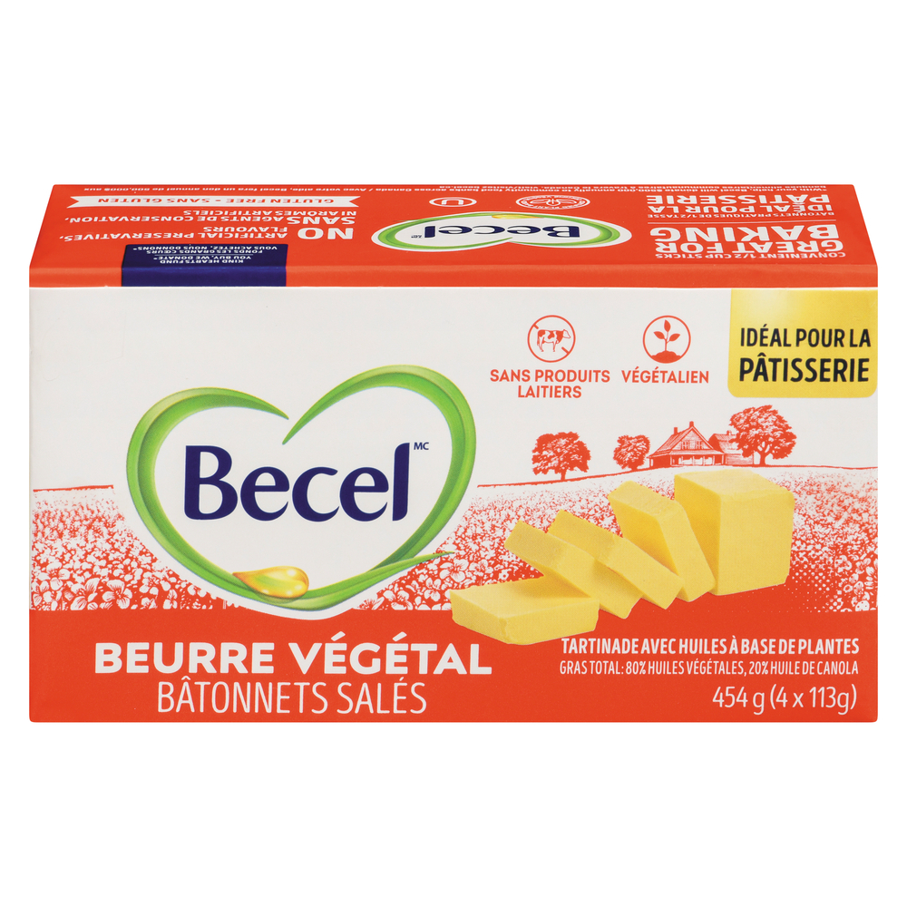 Beurre Végétal en bâtons salé