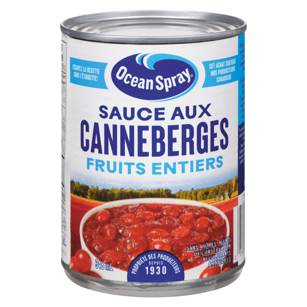 Sauce aux canneberges entières