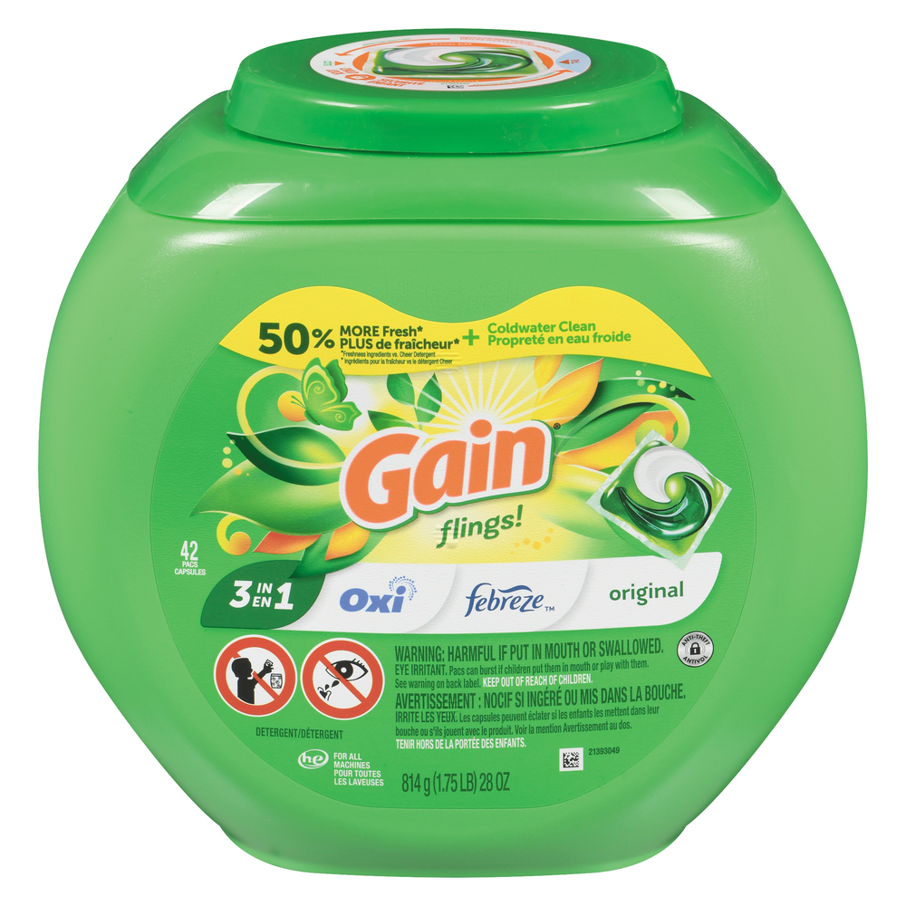 Détergent à lessive Flings original capsules