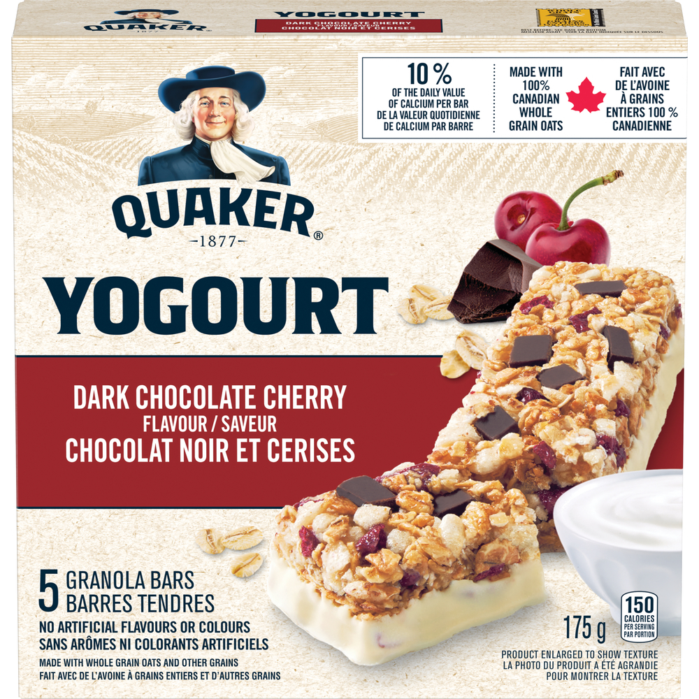 Granola Bar Yogurt Dark Chocolate Cherry