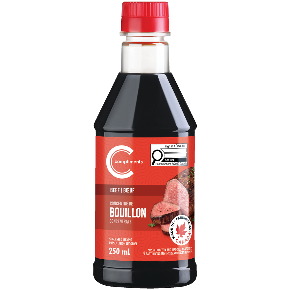 Bouillon concentré de boeuf