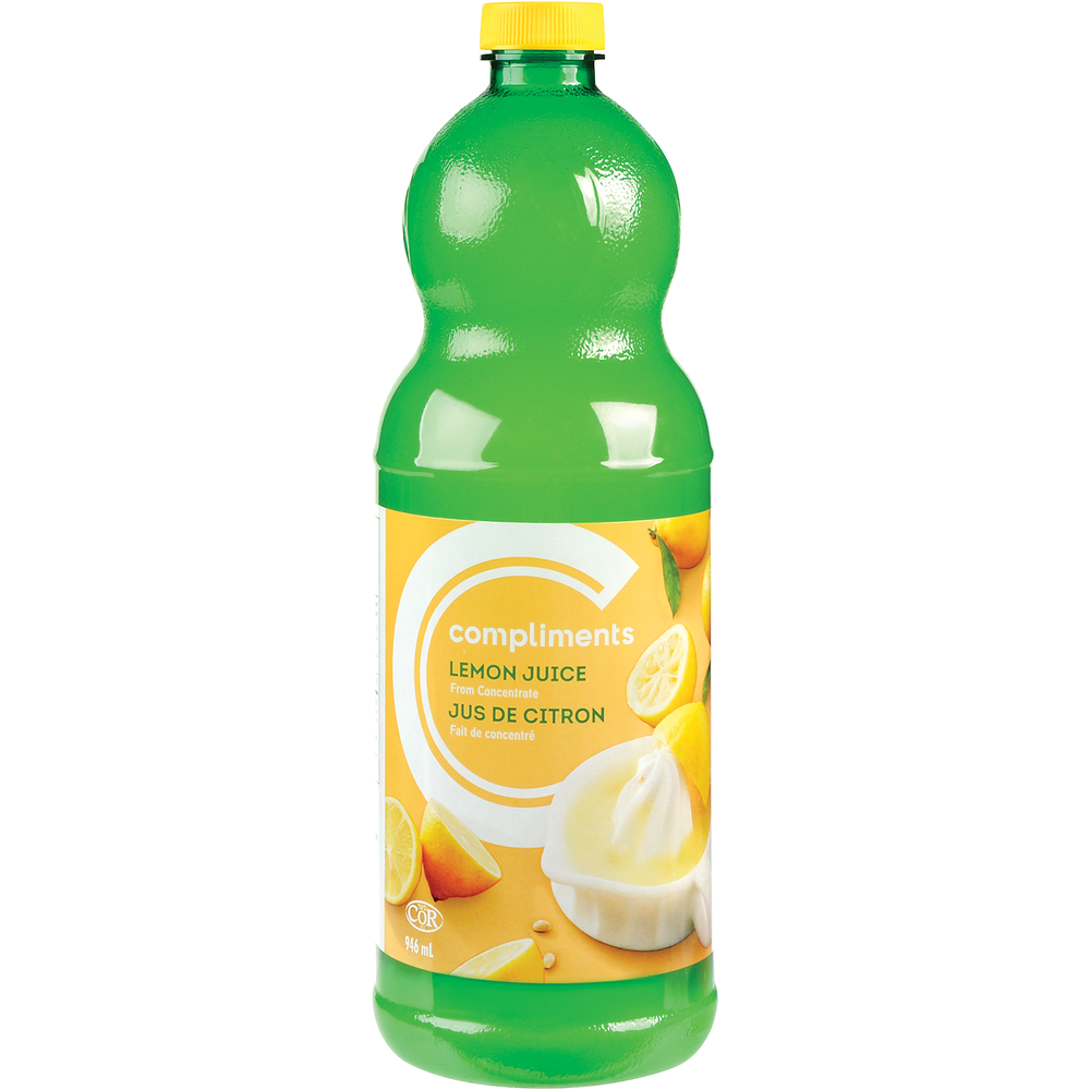 Jus de citron concentré