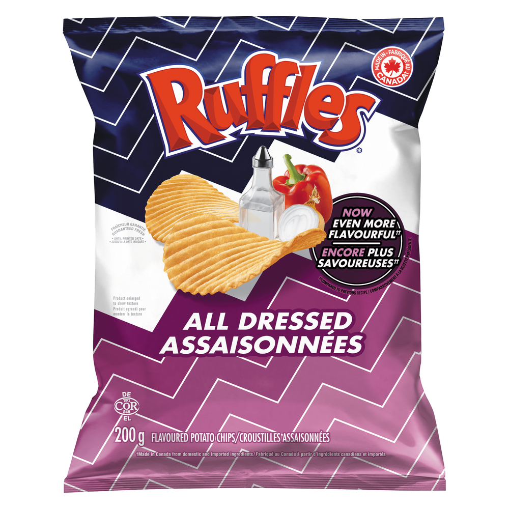 Croustilles assaisonnées