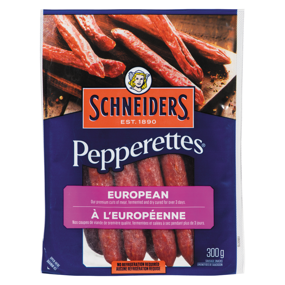 Pepperettes à l'européenne