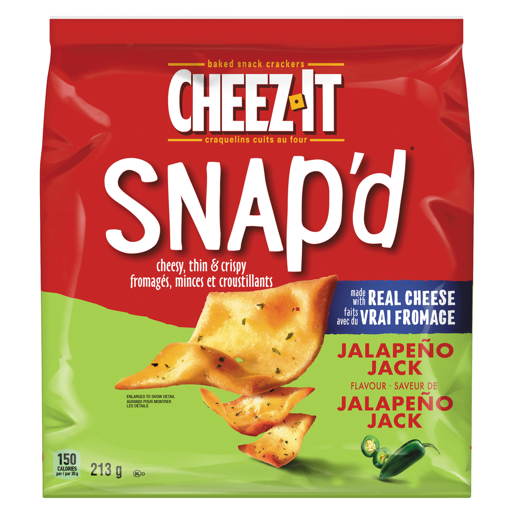 Snap'd CheezIt SNAPd Jalapeno Jack