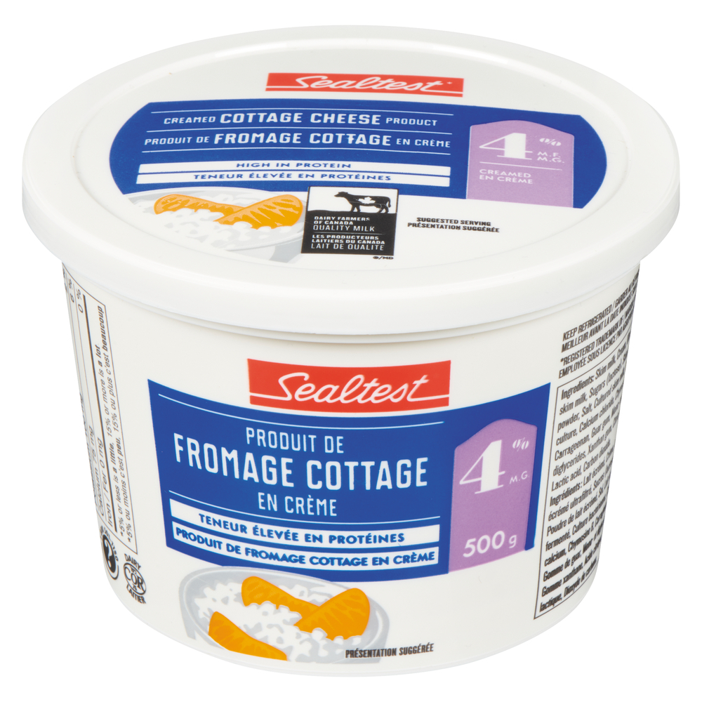 Fromage cottage 4 de matières grasses — free download
