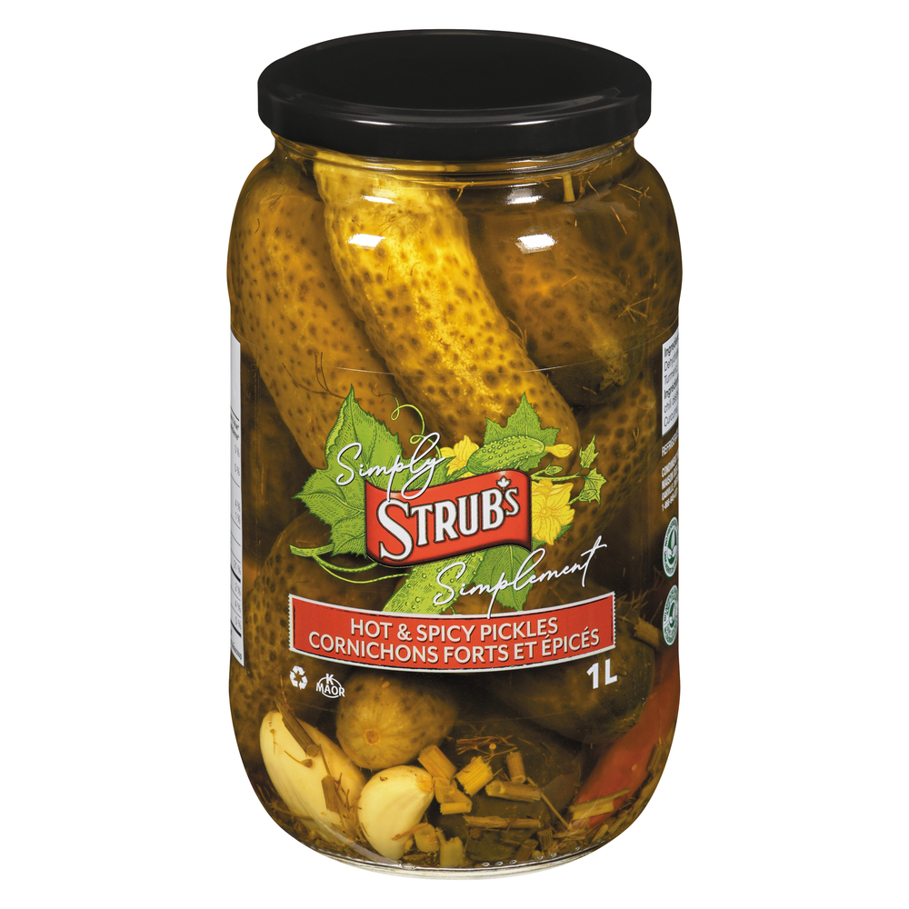 Cornichons piquants et épicés