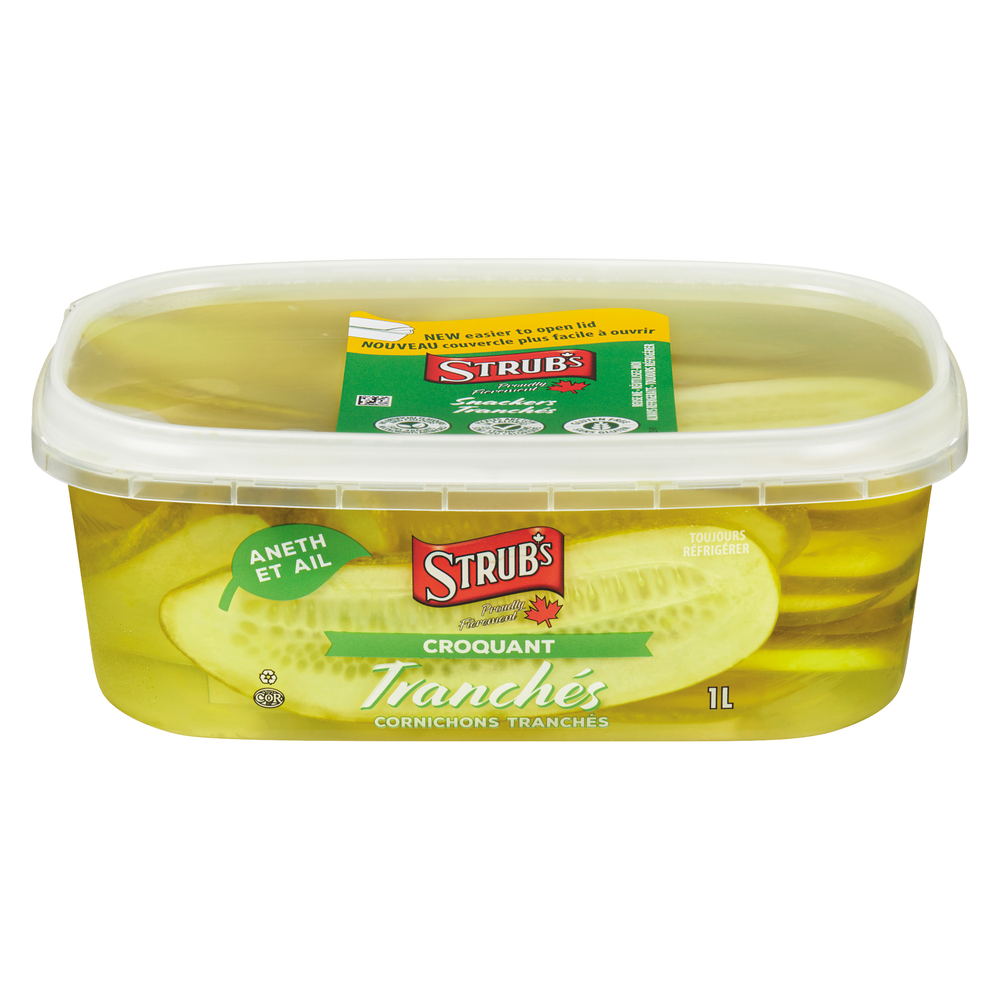 Cornichons tranchés à