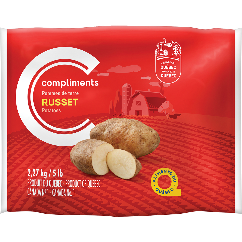Pommes de terre russet