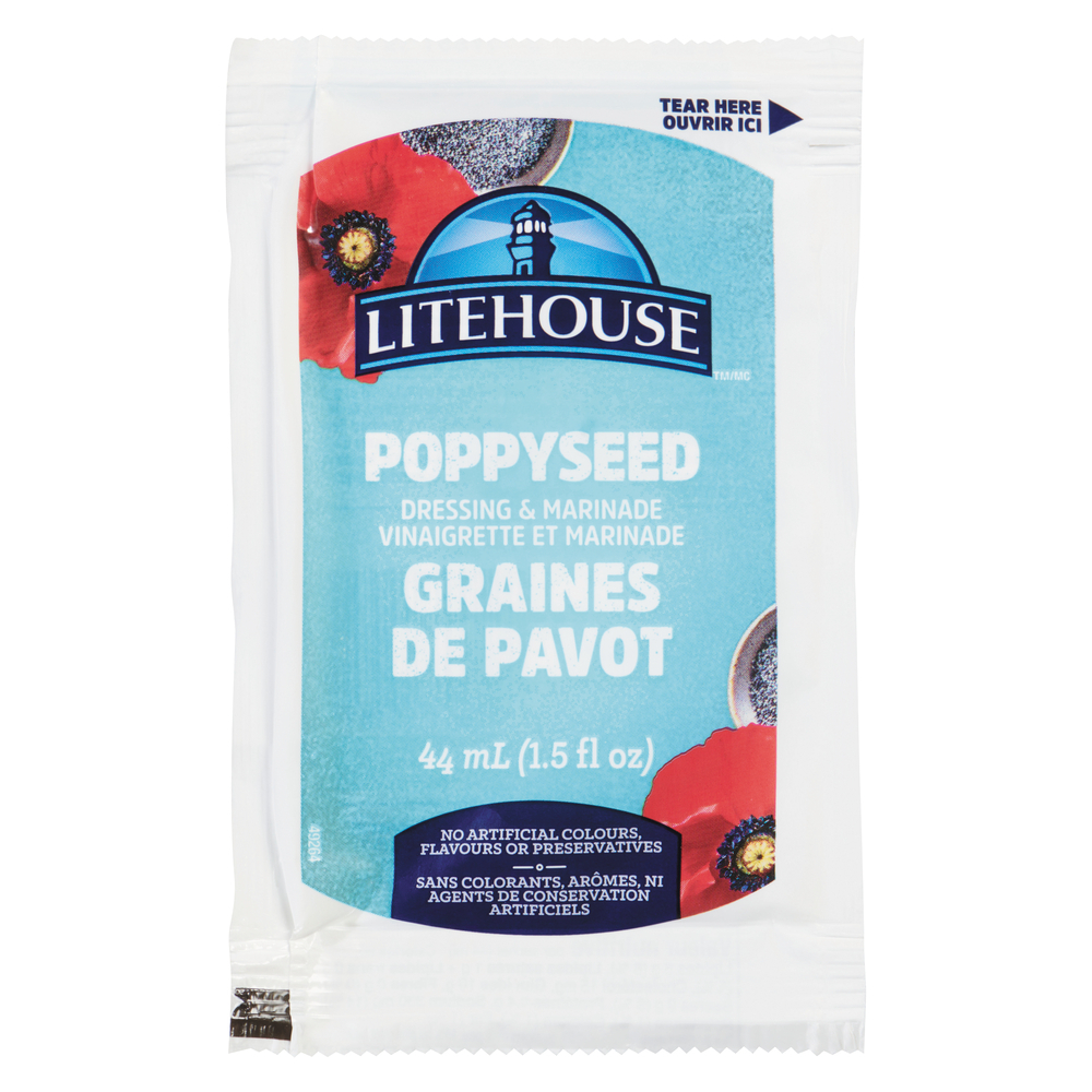 Vinaigrette aux graines de pavot