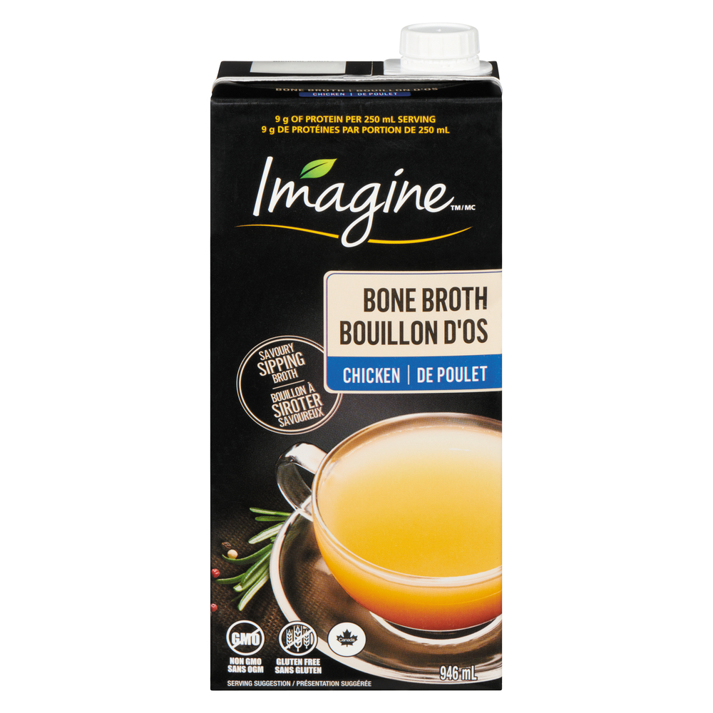Bouillon os de poulet