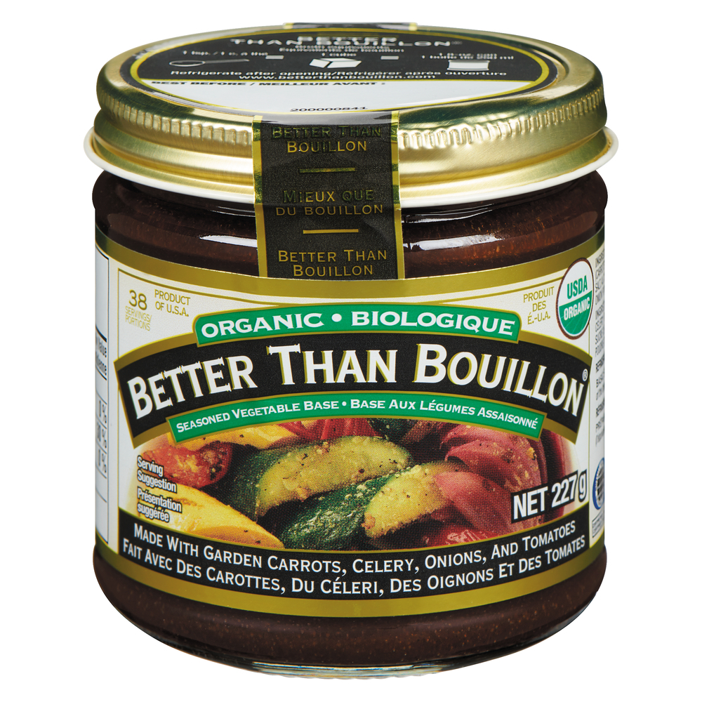 Bouillon de légumes biologique