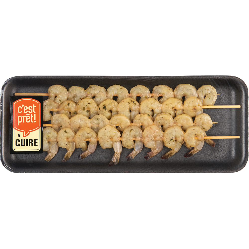 BROCHETTE CREVETTES AIL DECONGELE