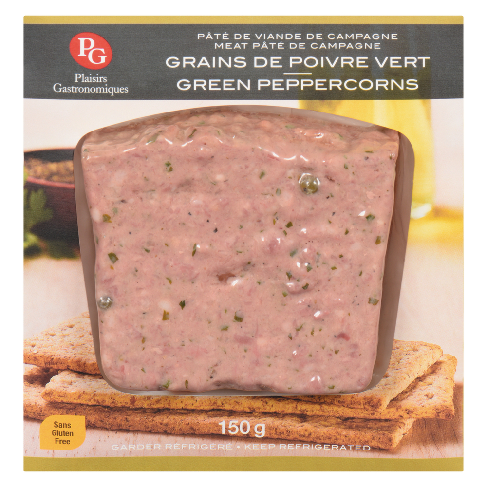 Pâté de campagne poivre vert