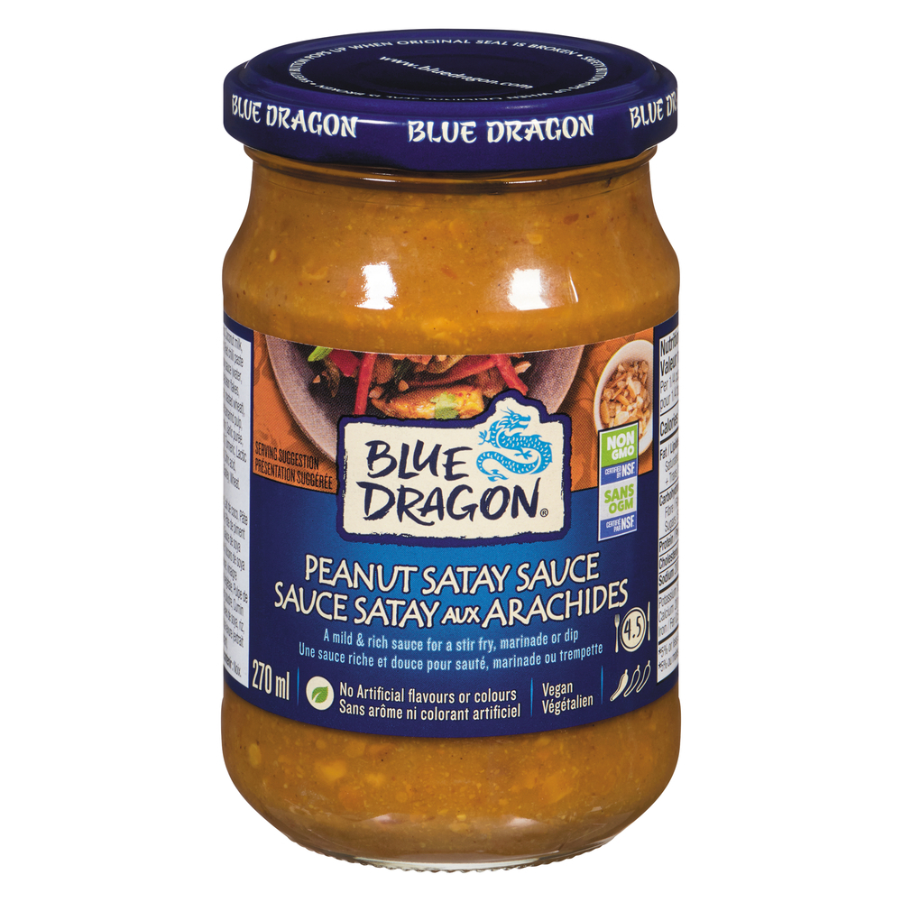 Sauce Satay aux arachides