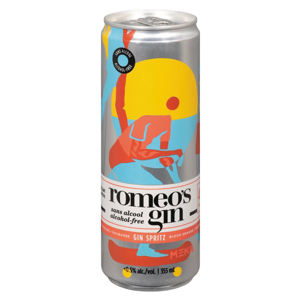 Breuvage gin spritz sans alcool