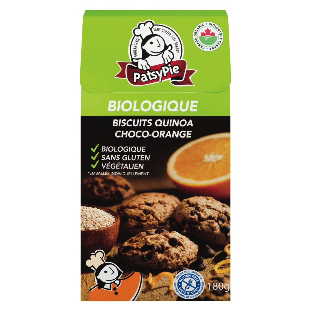 Biscuits Biologiques Sans Gluten Chocolat-orange