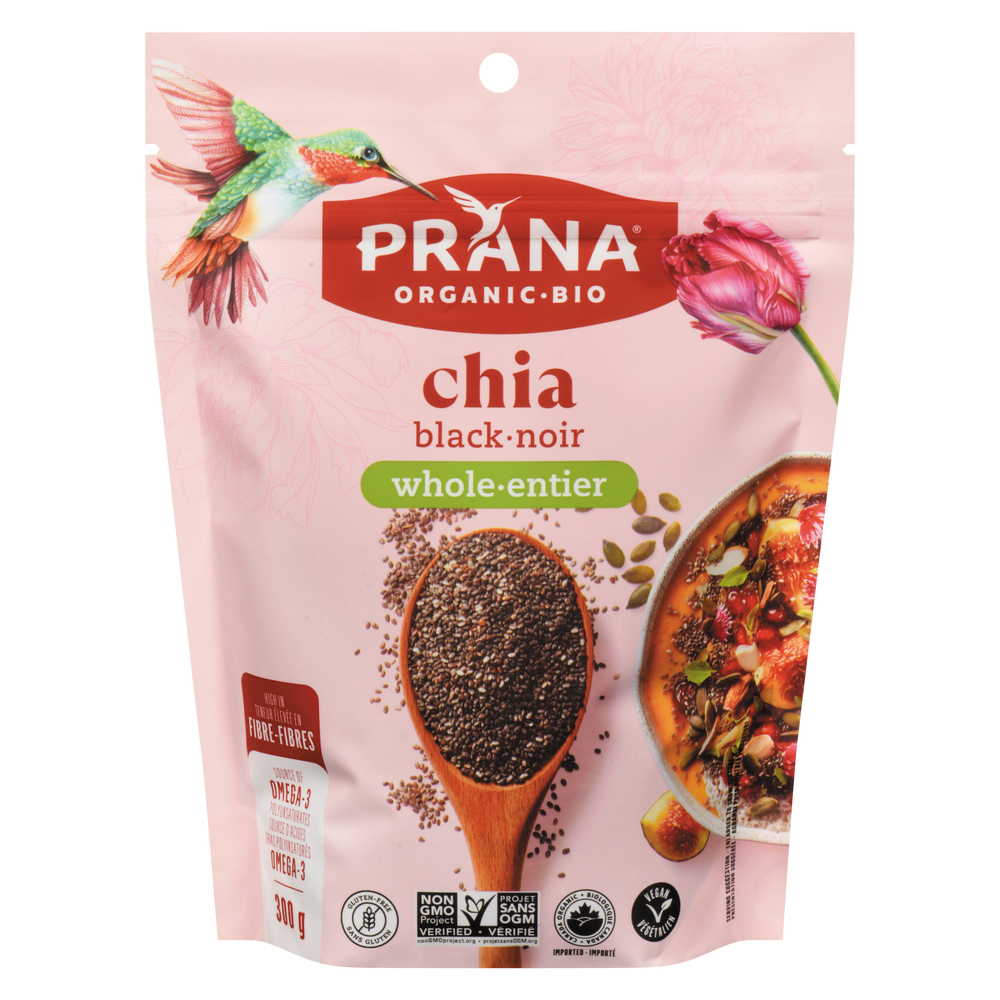 Graines de chia noires sans gluten biologiques — free download